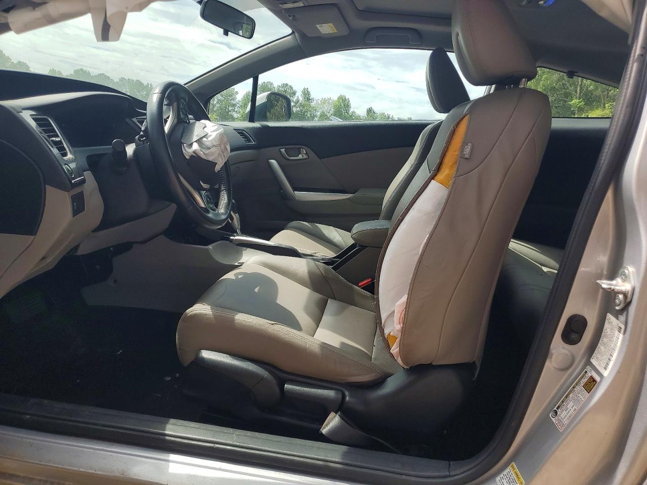 2013 Honda Civic Exl Серебряный vin: 2HGFG3B05DH523201