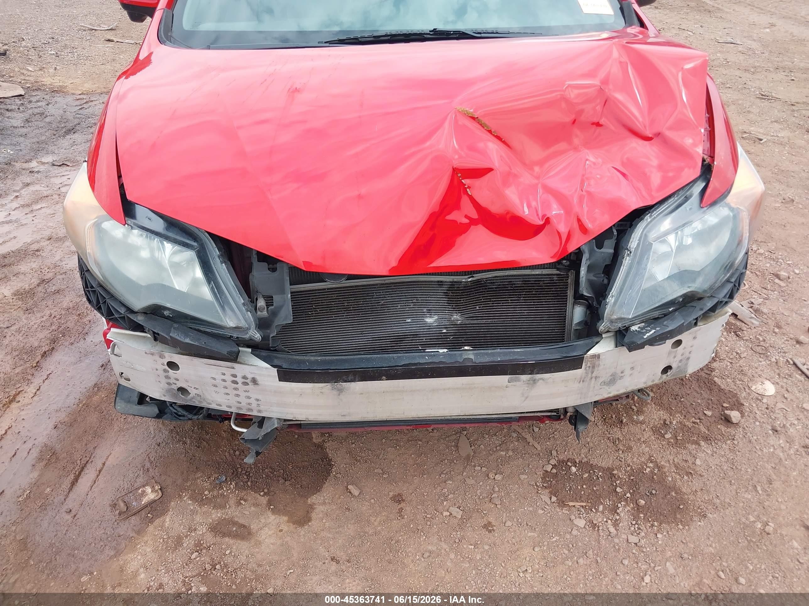 2015 Honda Civic Ex-l Red vin: 2HGFG3B05FH530376