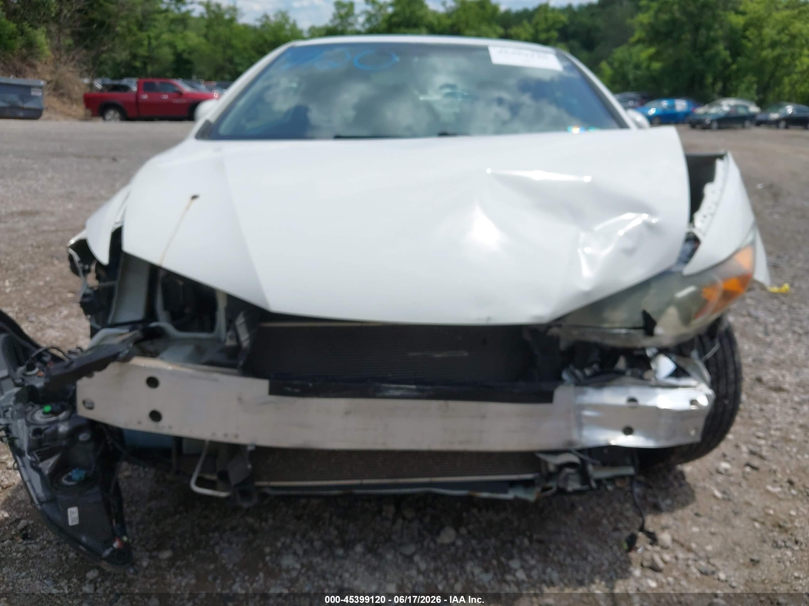 2015 Honda Civic Ex-l White vin: 2HGFG3B07FH510744