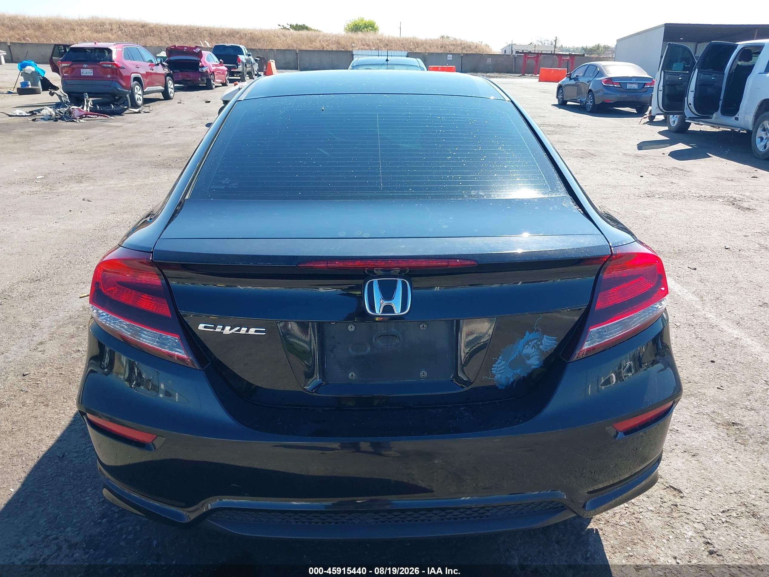 2014 Honda Civic Ex-l Black vin: 2HGFG3B08EH510928