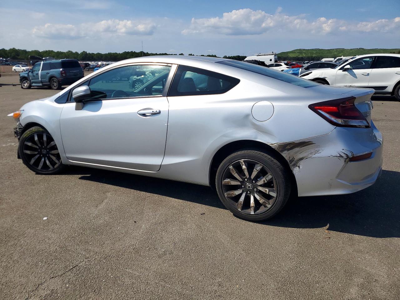 2015 Honda Civic Exl Silver vin: 2HGFG3B08FH522174