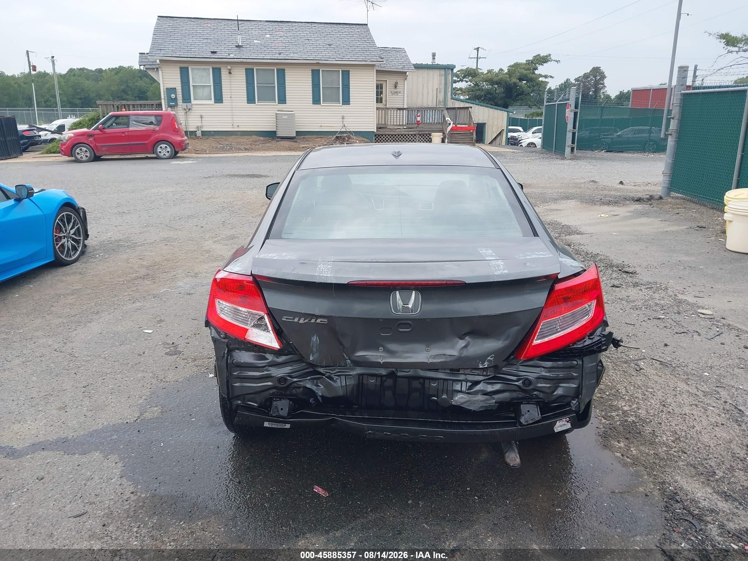 2013 Honda Civic Ex-l Gray vin: 2HGFG3B09DH519152