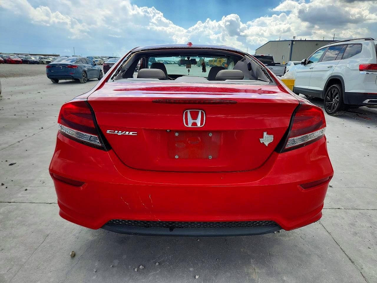 2015 Honda Civic Exl Red vin: 2HGFG3B09FH504704