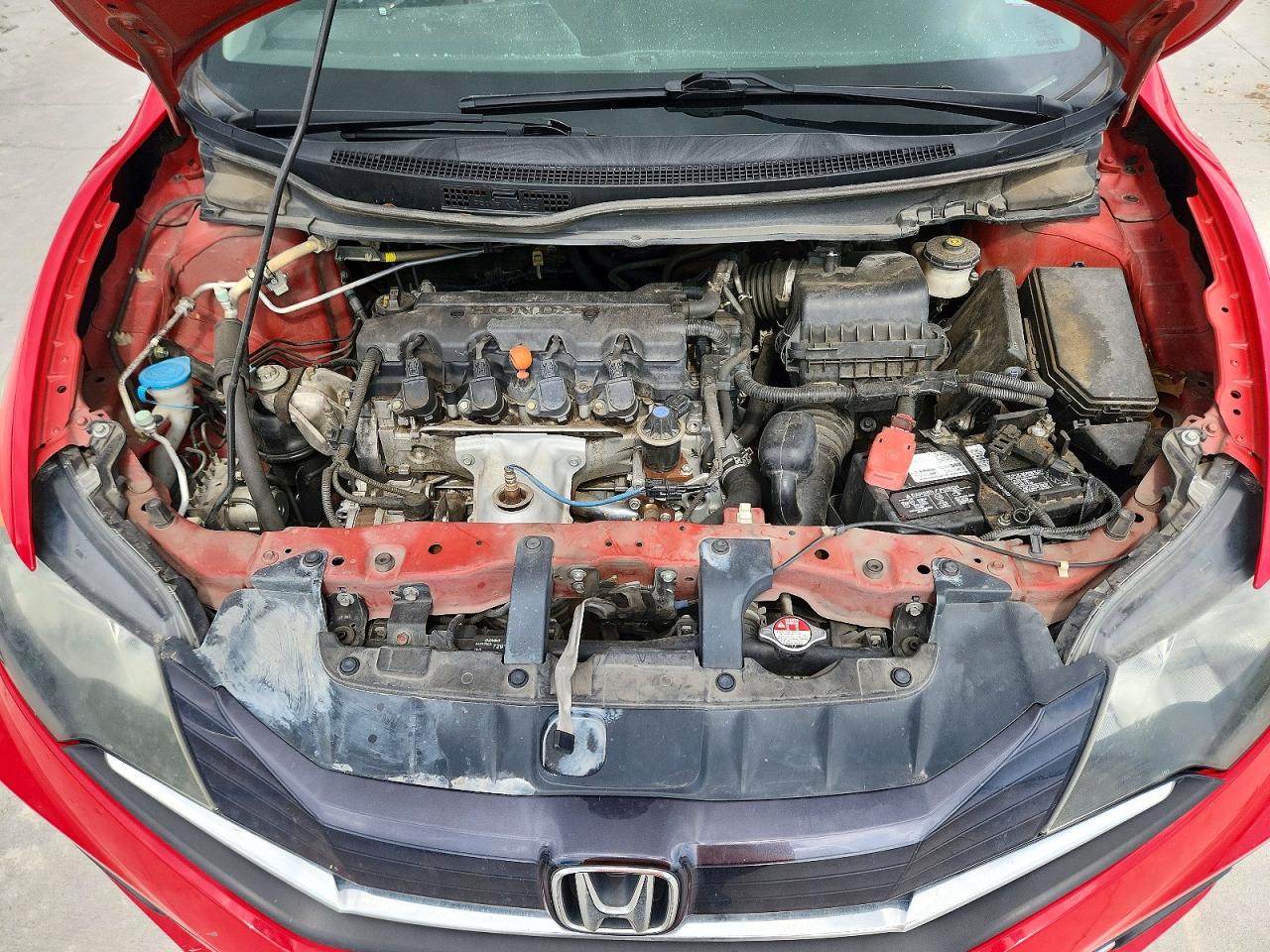 2015 Honda Civic Exl Red vin: 2HGFG3B09FH504704