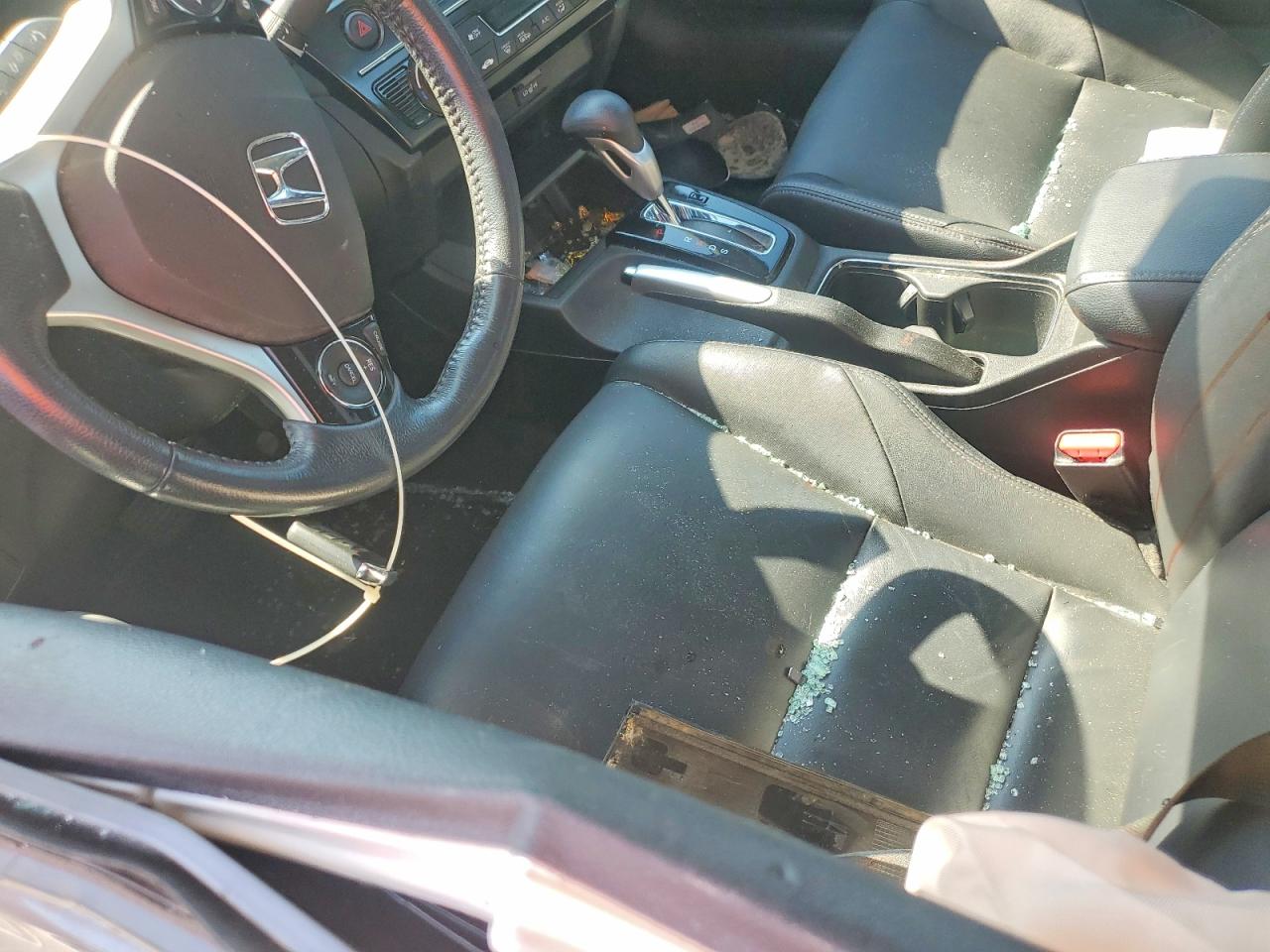 2015 Honda Civic Exl Charcoal vin: 2HGFG3B09FH521728
