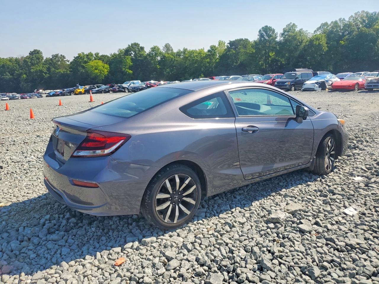 2015 Honda Civic Exl Charcoal vin: 2HGFG3B09FH521728