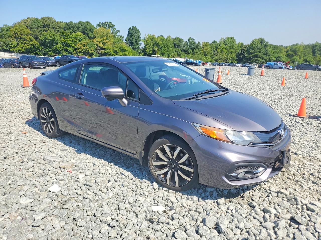 2015 Honda Civic Exl Charcoal vin: 2HGFG3B09FH521728