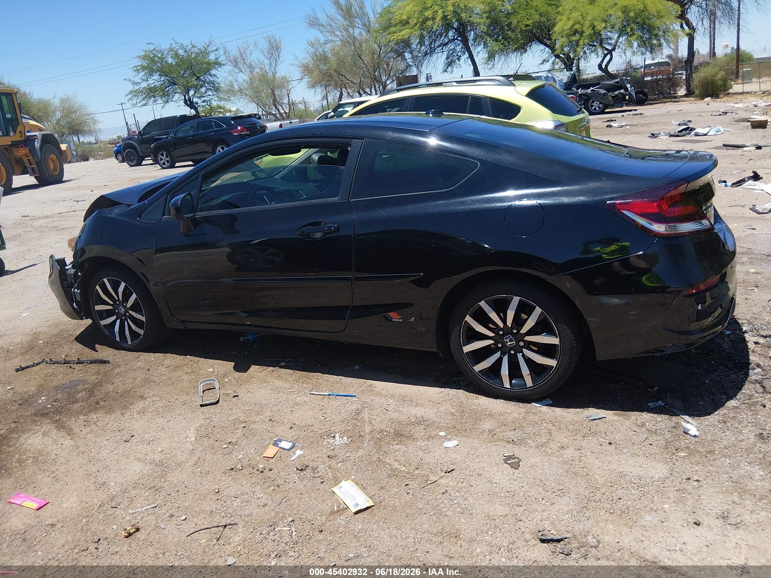 2015 Honda Civic Ex-l Black vin: 2HGFG3B09FH529702