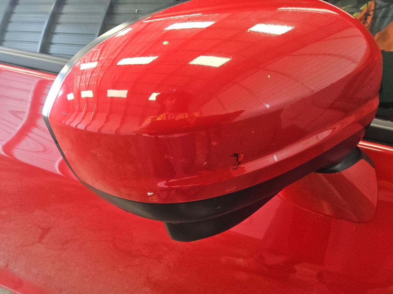 2015 Honda Civic Exl Красный vin: 2HGFG3B09FH531028 Damage: Right Mirror, Heavy Scratch, 1/2 To 1 Inch