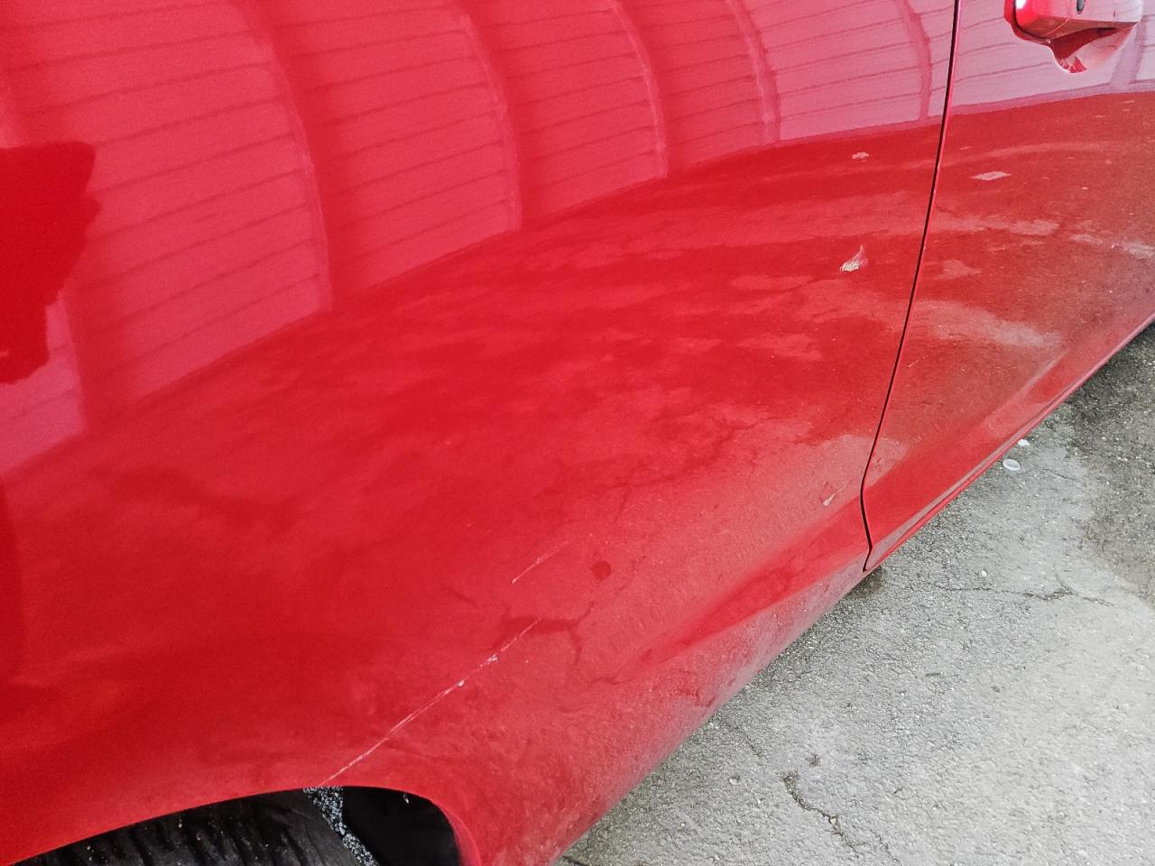 2015 Honda Civic Exl Красный vin: 2HGFG3B09FH531028 Damage: Right Rear Door, Dent(S) W/ Paint Dmg, 9 To 10 Inches