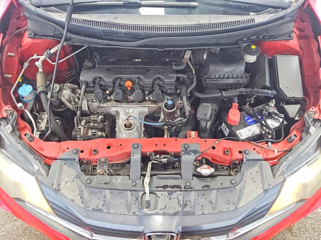 2015 Honda Civic Exl Красный vin: 2HGFG3B09FH531028