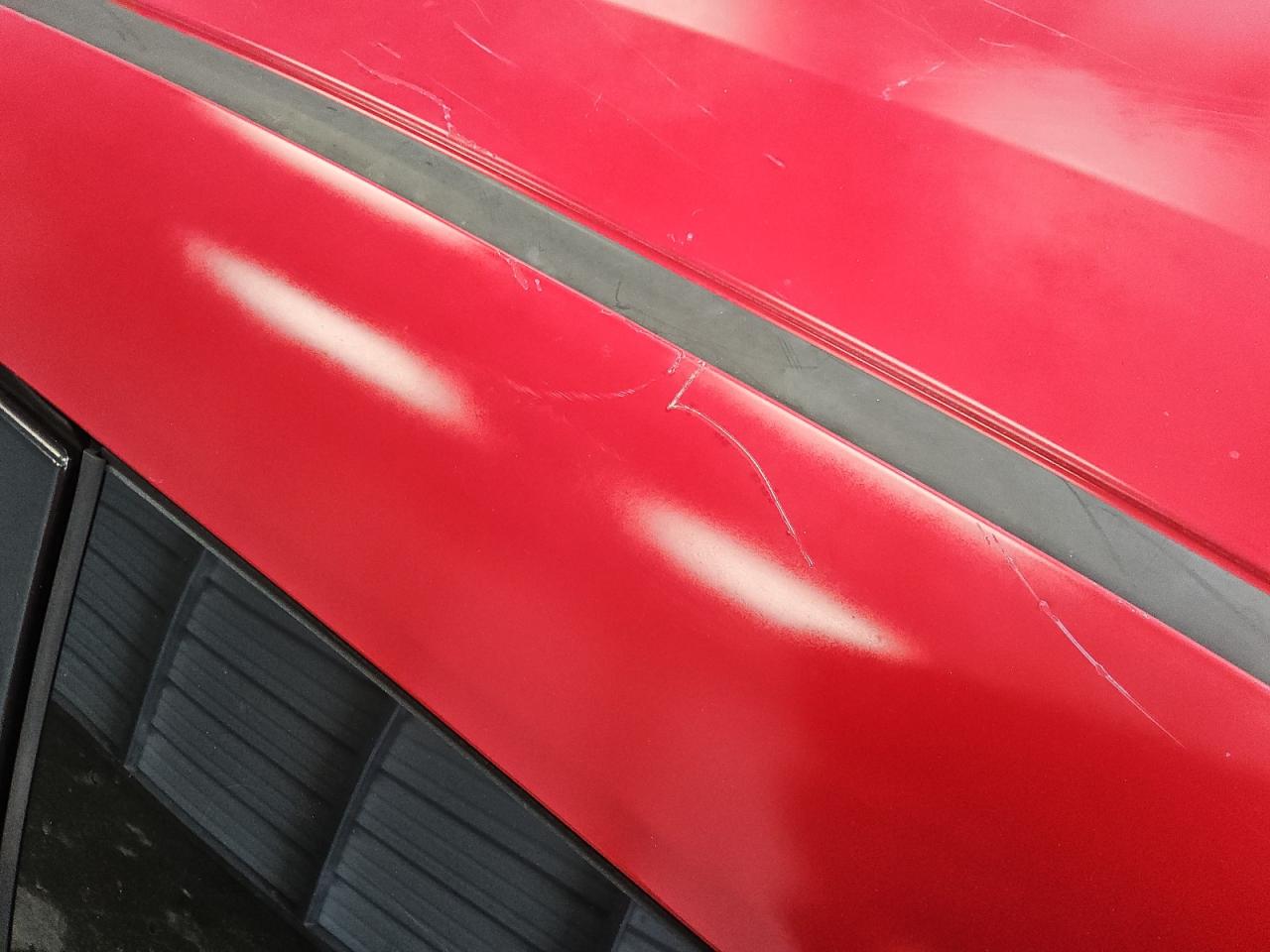 2015 Honda Civic Exl Красный vin: 2HGFG3B09FH531028 Damage: Left Drip Rail, Heavy Scratch, > 12 Inches