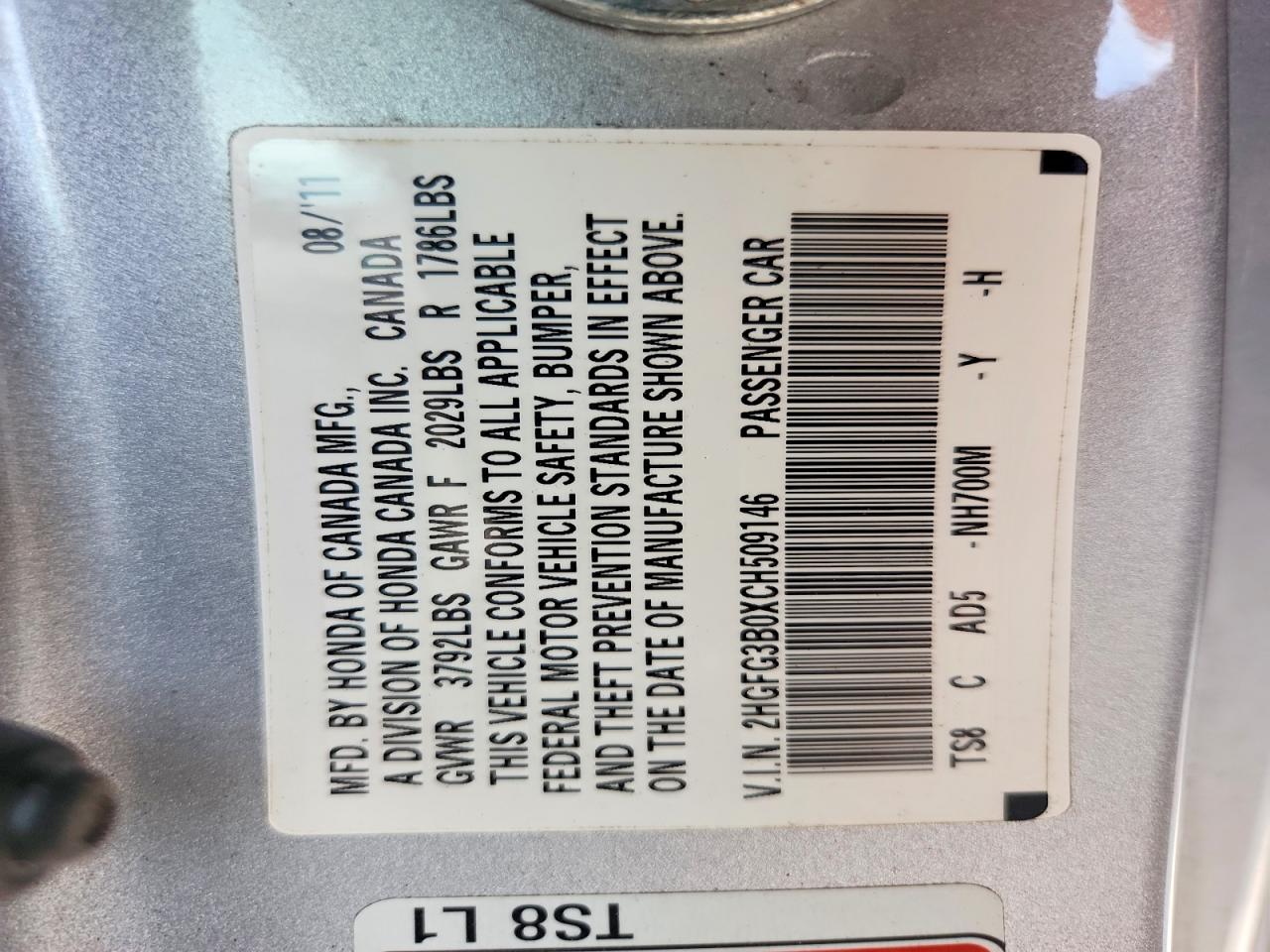 2012 Honda Civic Exl Silver vin: 2HGFG3B0XCH509146