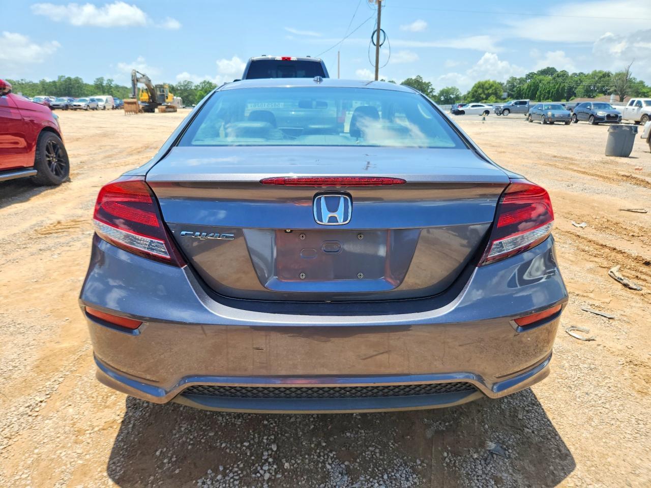 2015 Honda Civic Exl Gray vin: 2HGFG3B0XFH512813