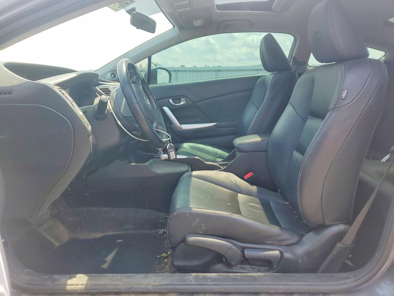2015 Honda Civic Exl Gray vin: 2HGFG3B0XFH525299