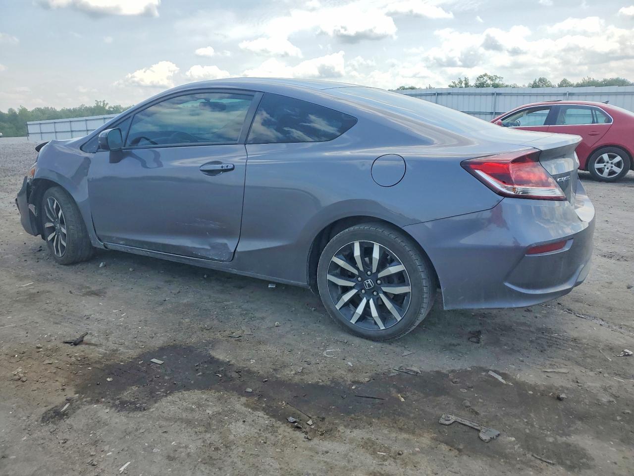 2015 Honda Civic Exl Gray vin: 2HGFG3B0XFH525299