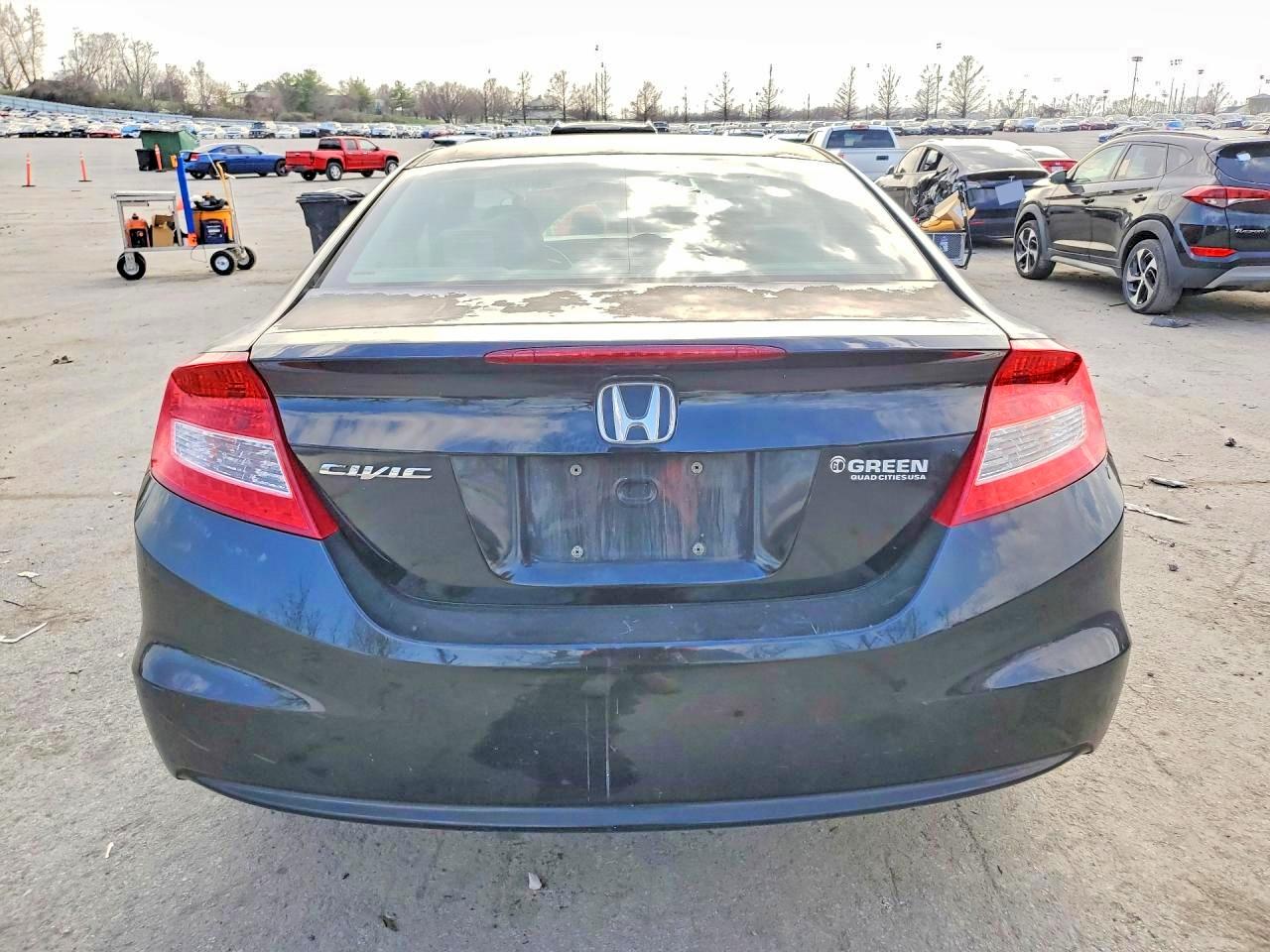 2012 Honda Civic Exl Black vin: 2HGFG3B11CH536258