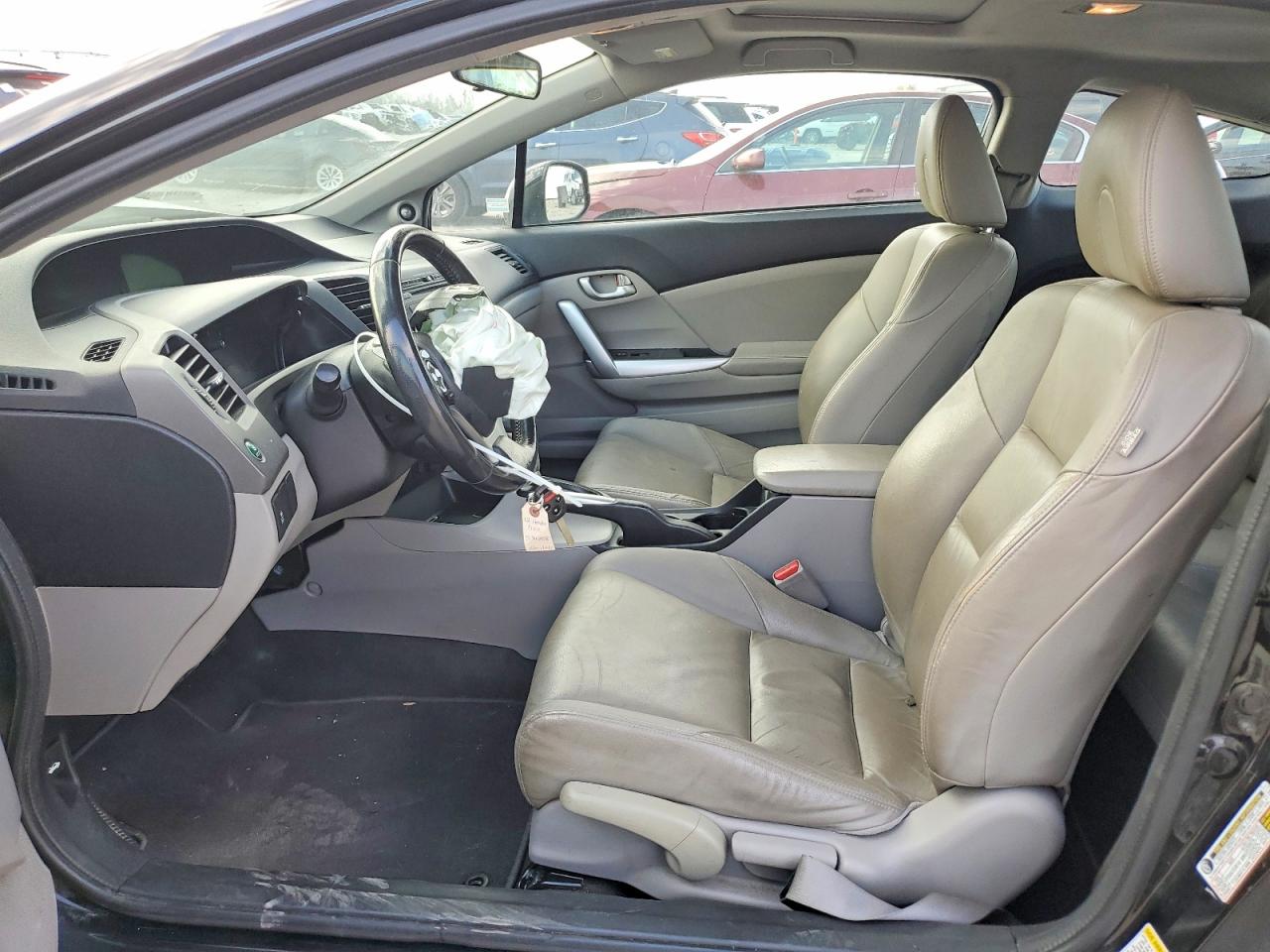 2012 Honda Civic Exl Black vin: 2HGFG3B11CH536258