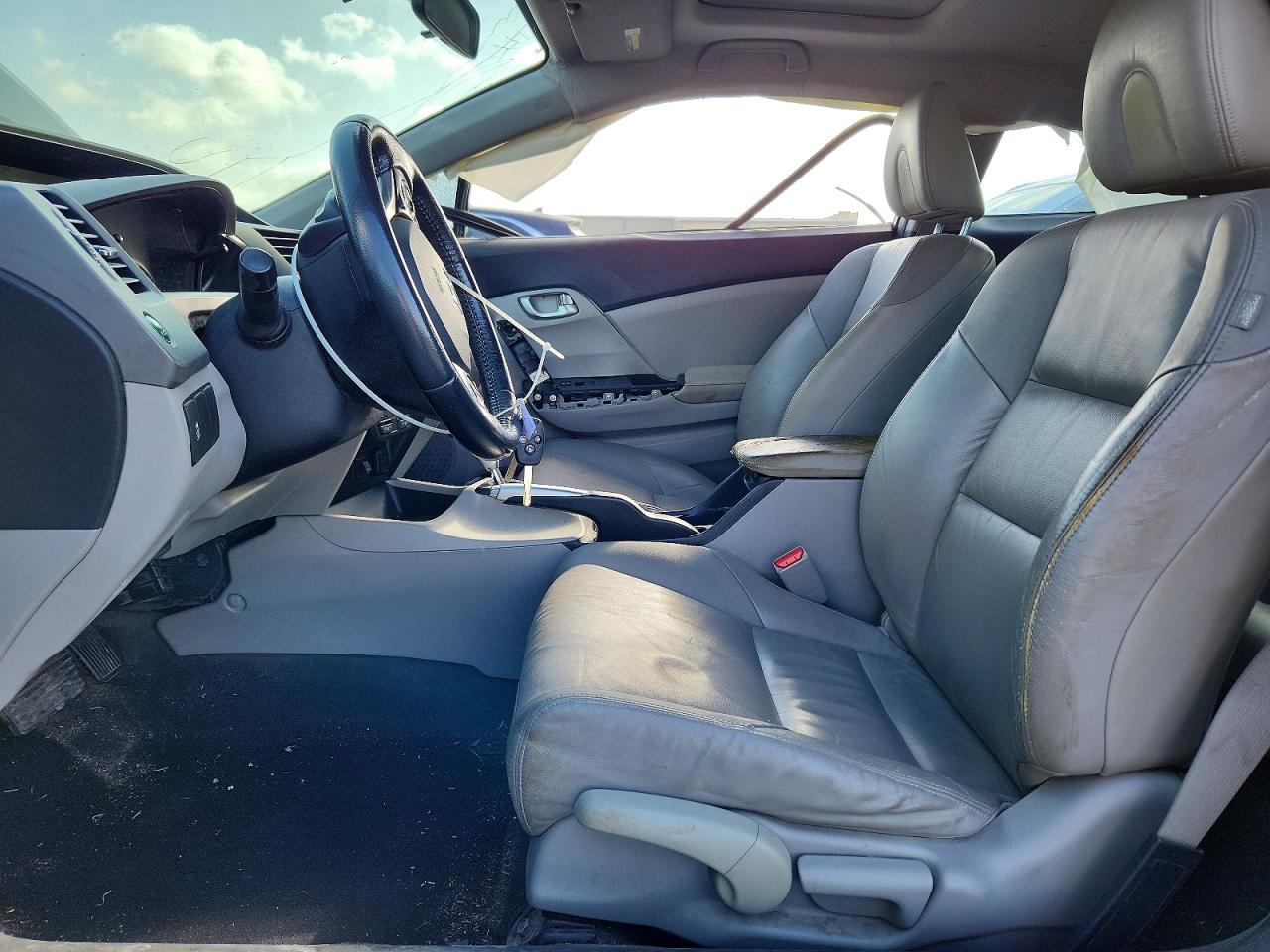 2012 Honda Civic Exl Silver vin: 2HGFG3B11CH543517