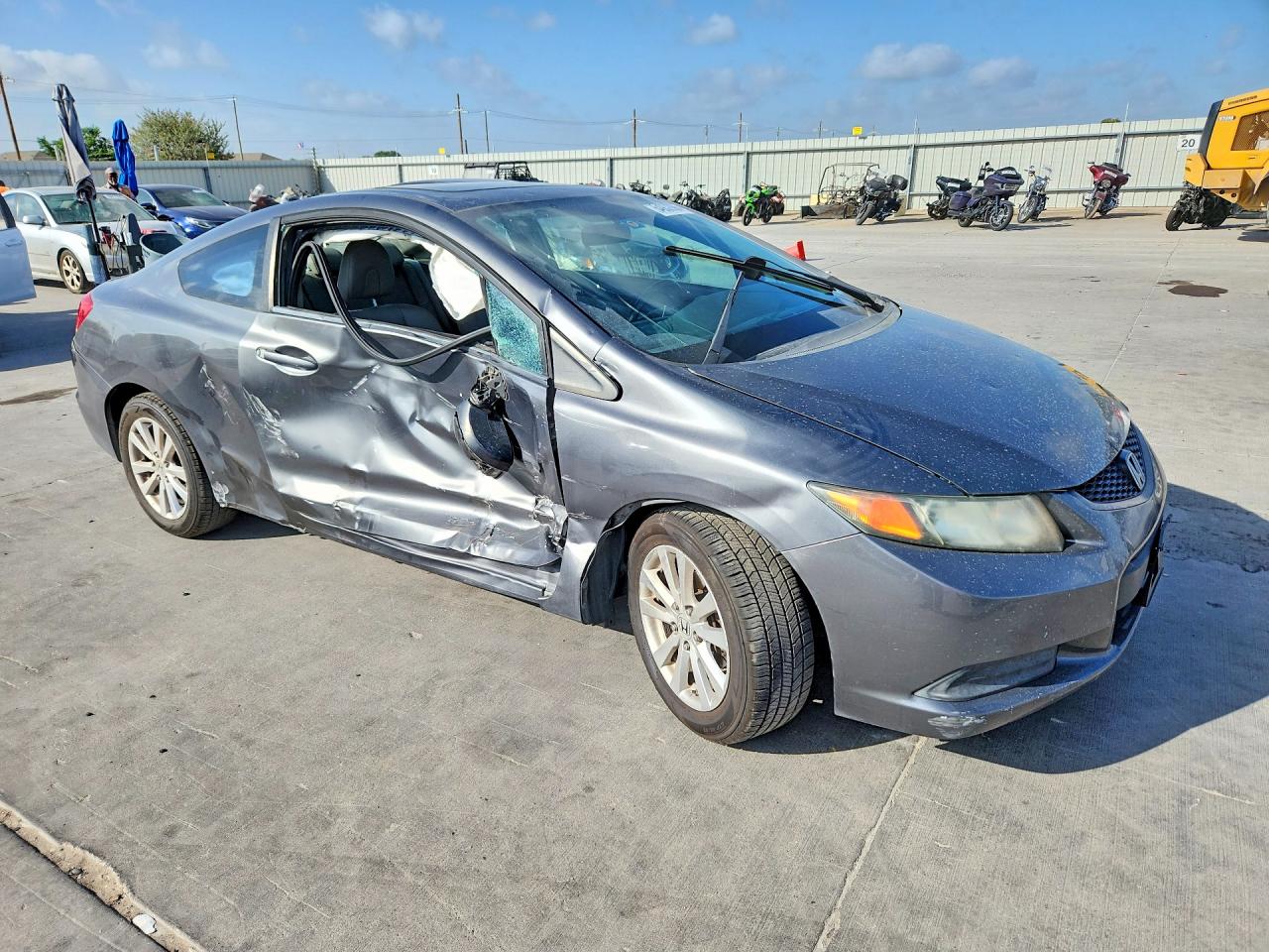 2012 Honda Civic Exl Silver vin: 2HGFG3B11CH543517