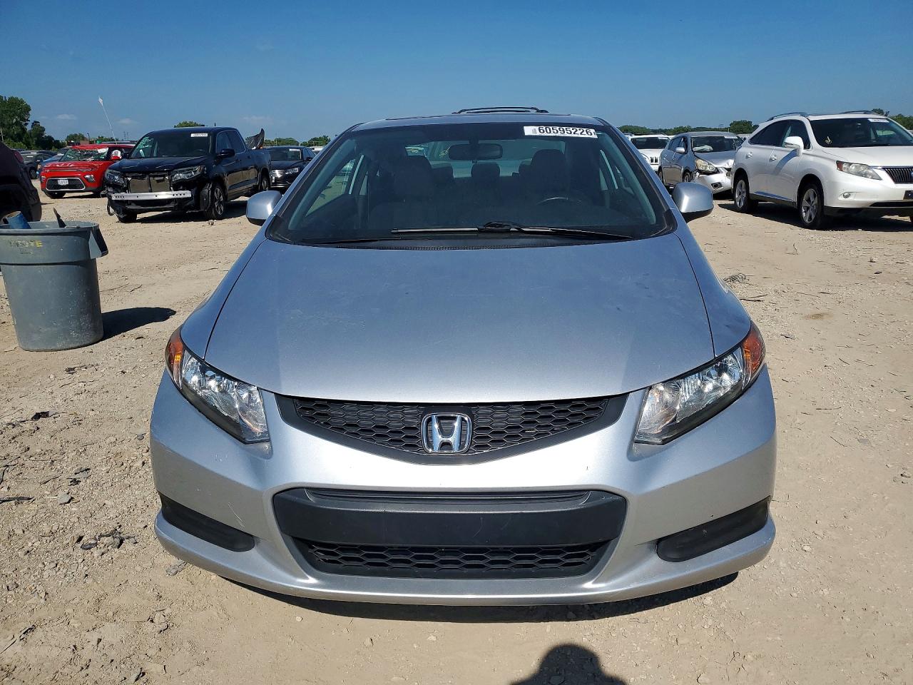 2012 Honda Civic Exl Silver vin: 2HGFG3B13CH515332