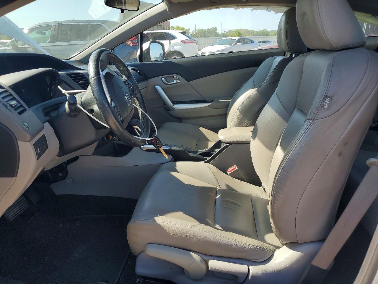2012 Honda Civic Exl Silver vin: 2HGFG3B13CH515332