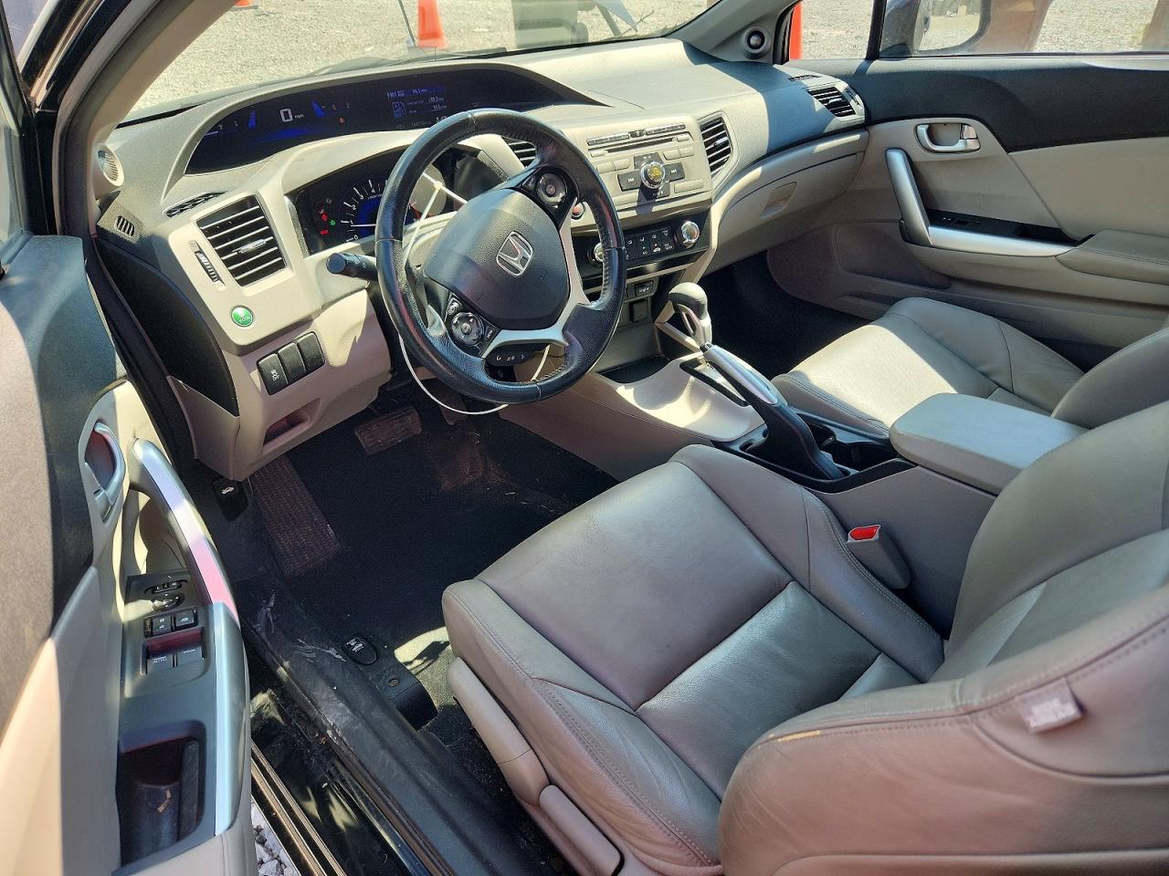2012 Honda Civic Exl Черный vin: 2HGFG3B15CH518605