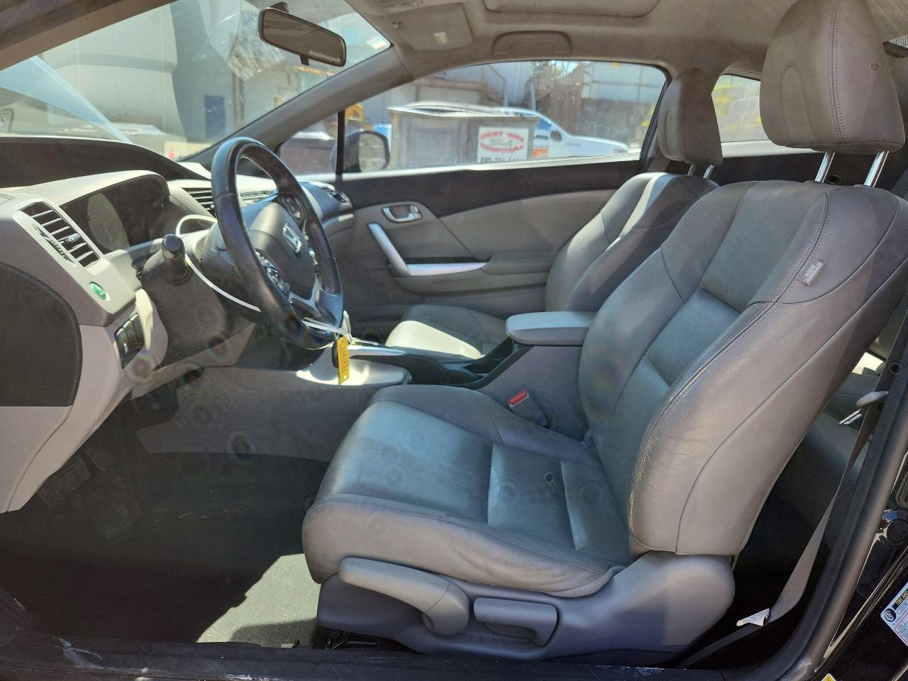 2012 Honda Civic Exl Черный vin: 2HGFG3B15CH518605