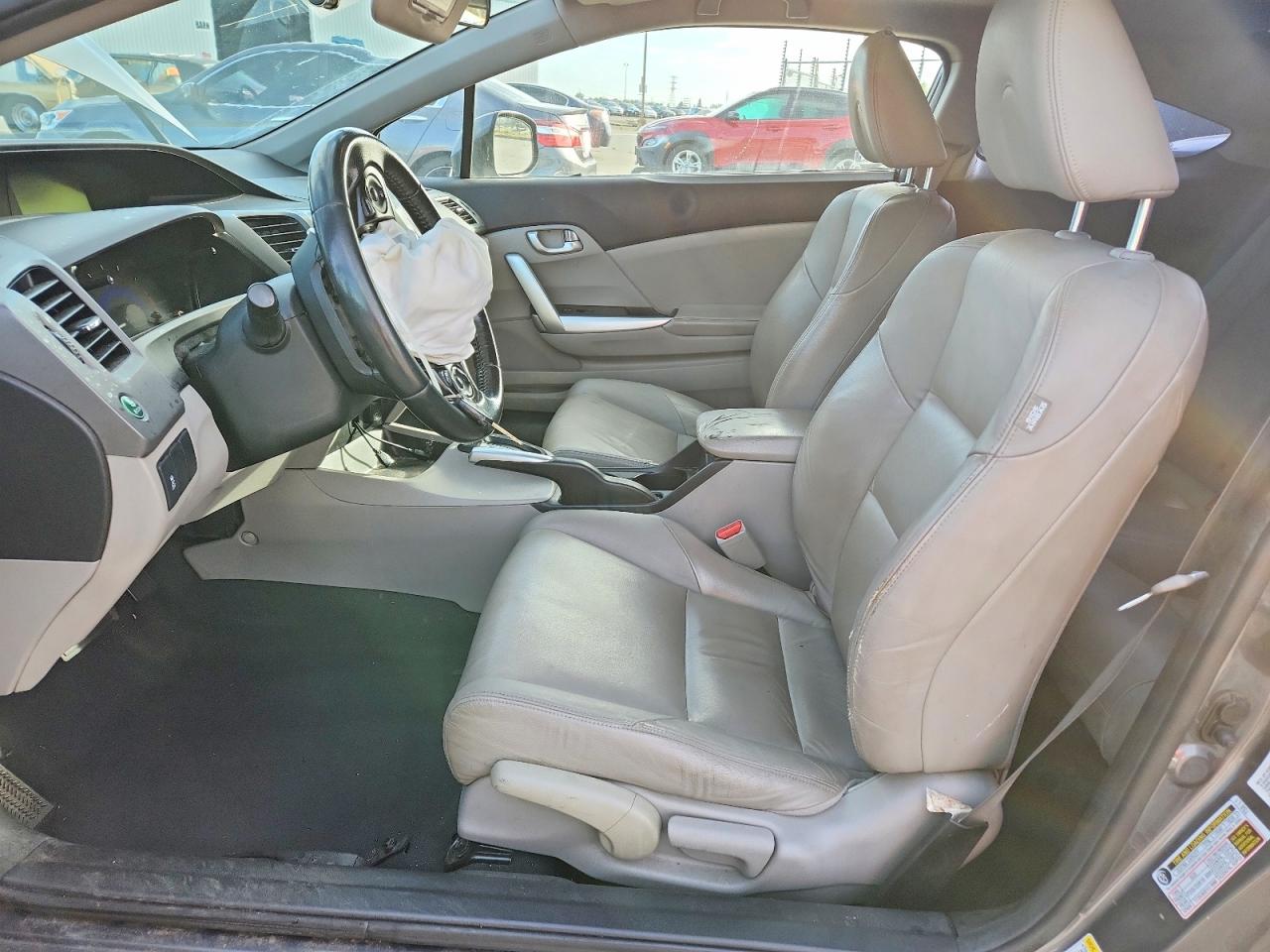 2012 Honda Civic Exl Gray vin: 2HGFG3B15CH534044