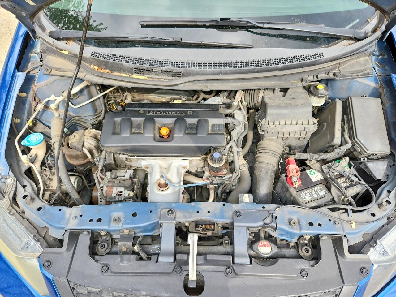 2012 Honda Civic Exl Blue vin: 2HGFG3B15CH556206