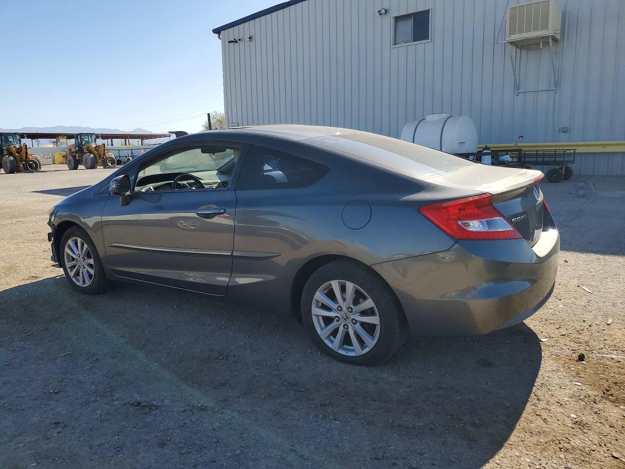 2012 Honda Civic Exl Угольный vin: 2HGFG3B16CH545425