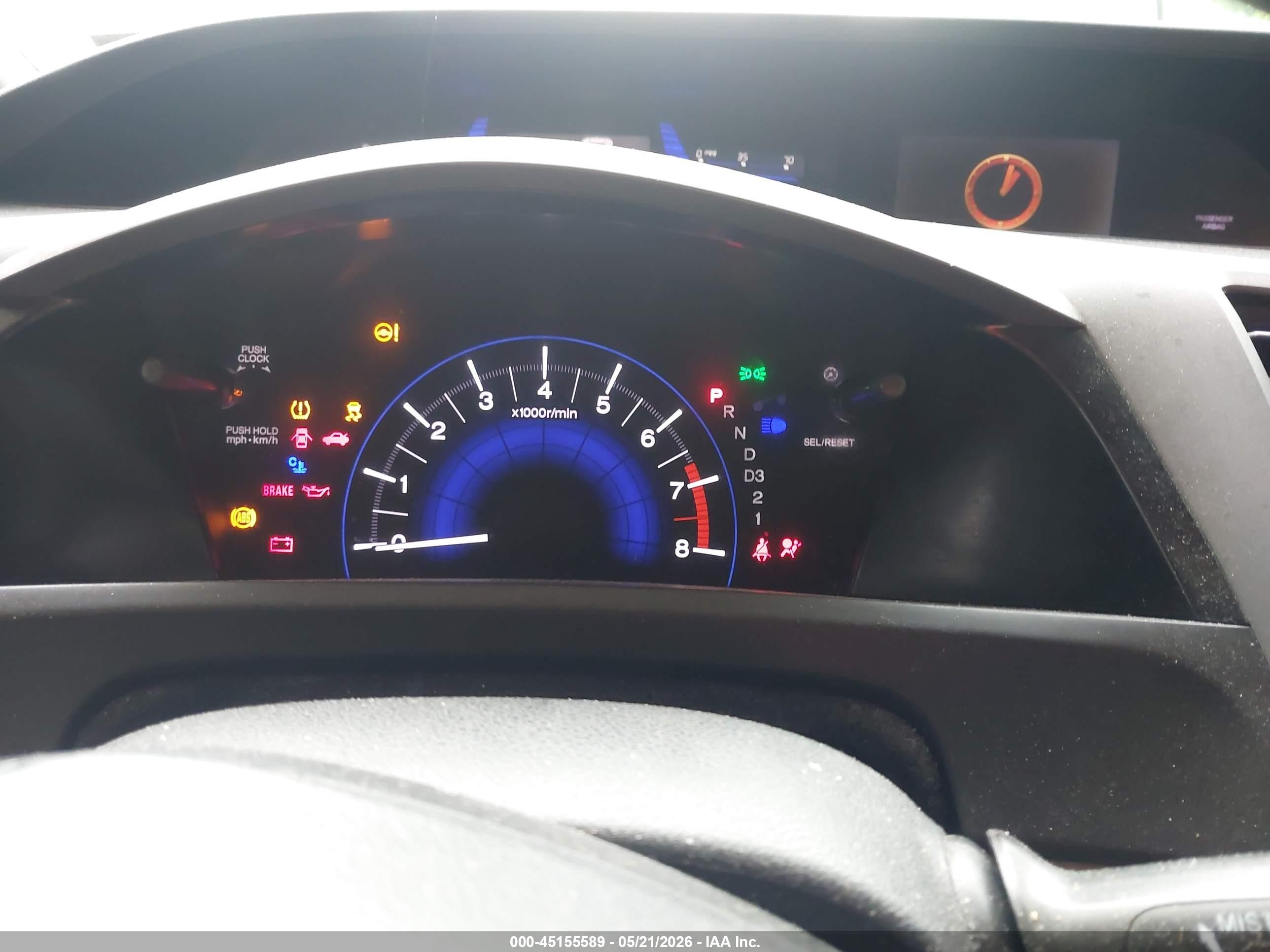 2012 Honda Civic Ex-l Silver vin: 2HGFG3B18CH520011