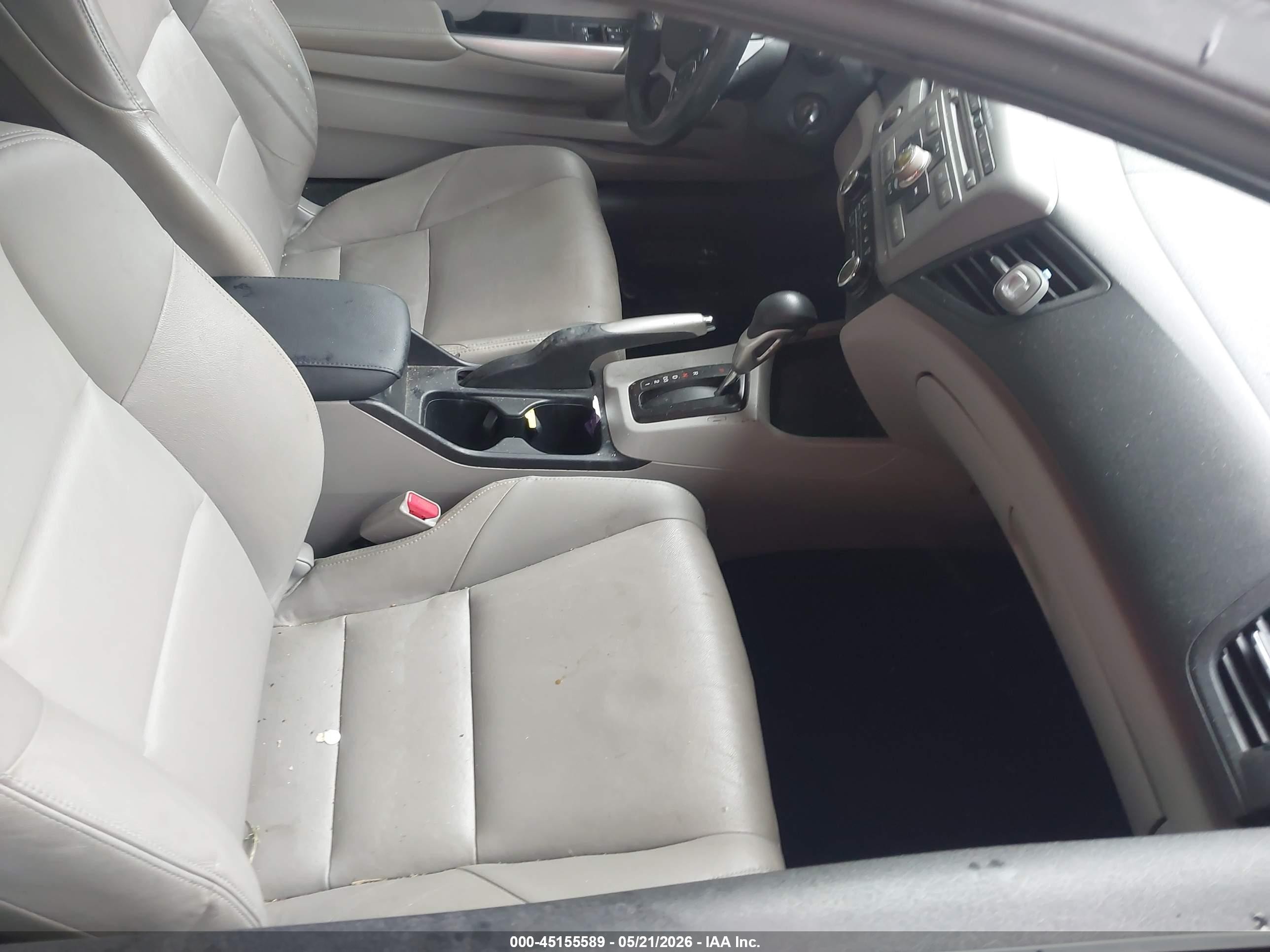 2012 Honda Civic Ex-l Silver vin: 2HGFG3B18CH520011