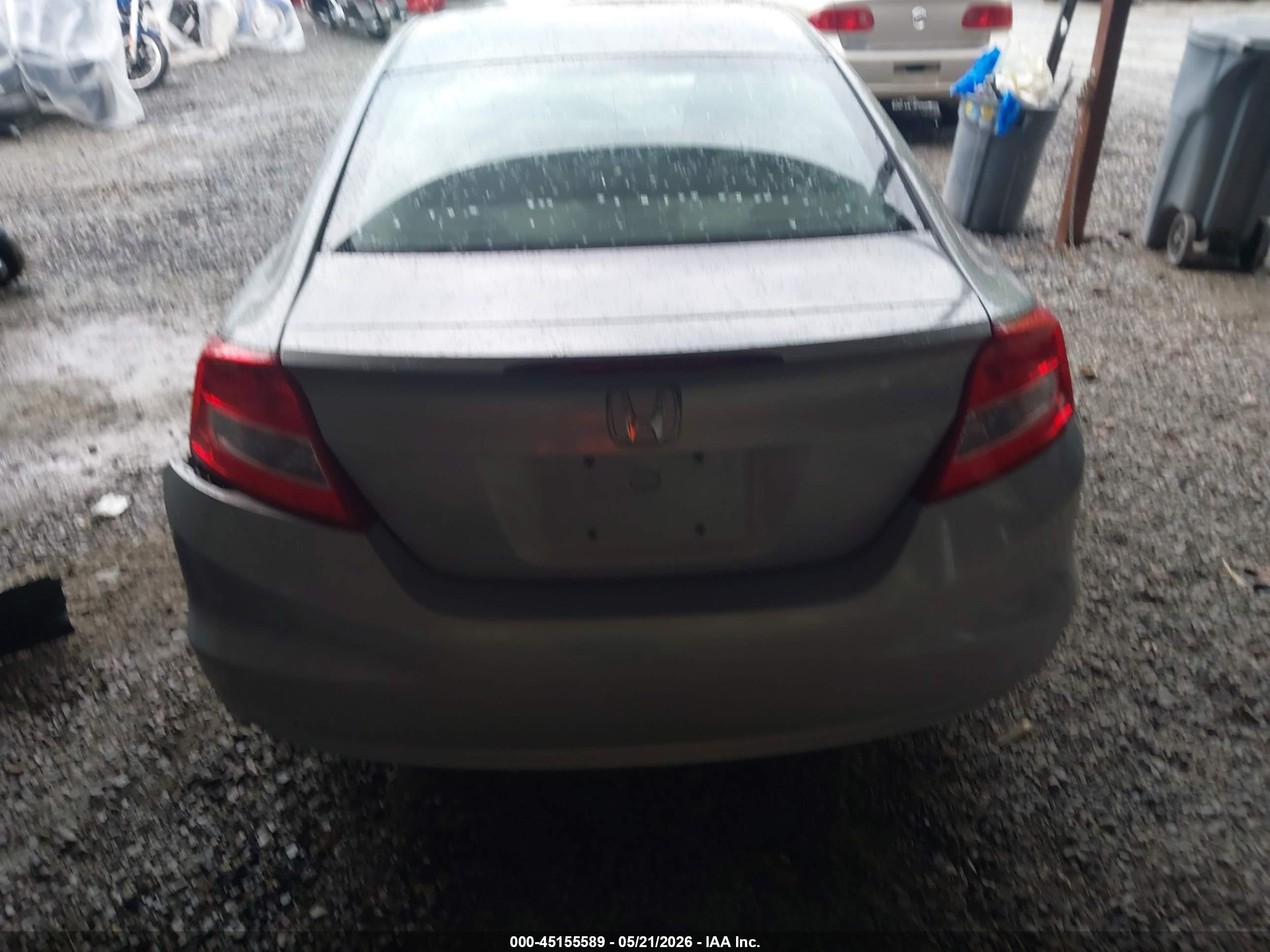 2012 Honda Civic Ex-l Silver vin: 2HGFG3B18CH520011