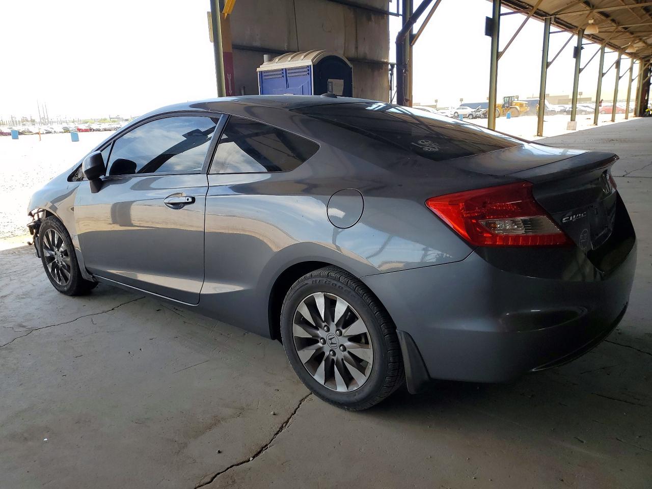 2012 Honda Civic Exl Gray vin: 2HGFG3B18CH522177