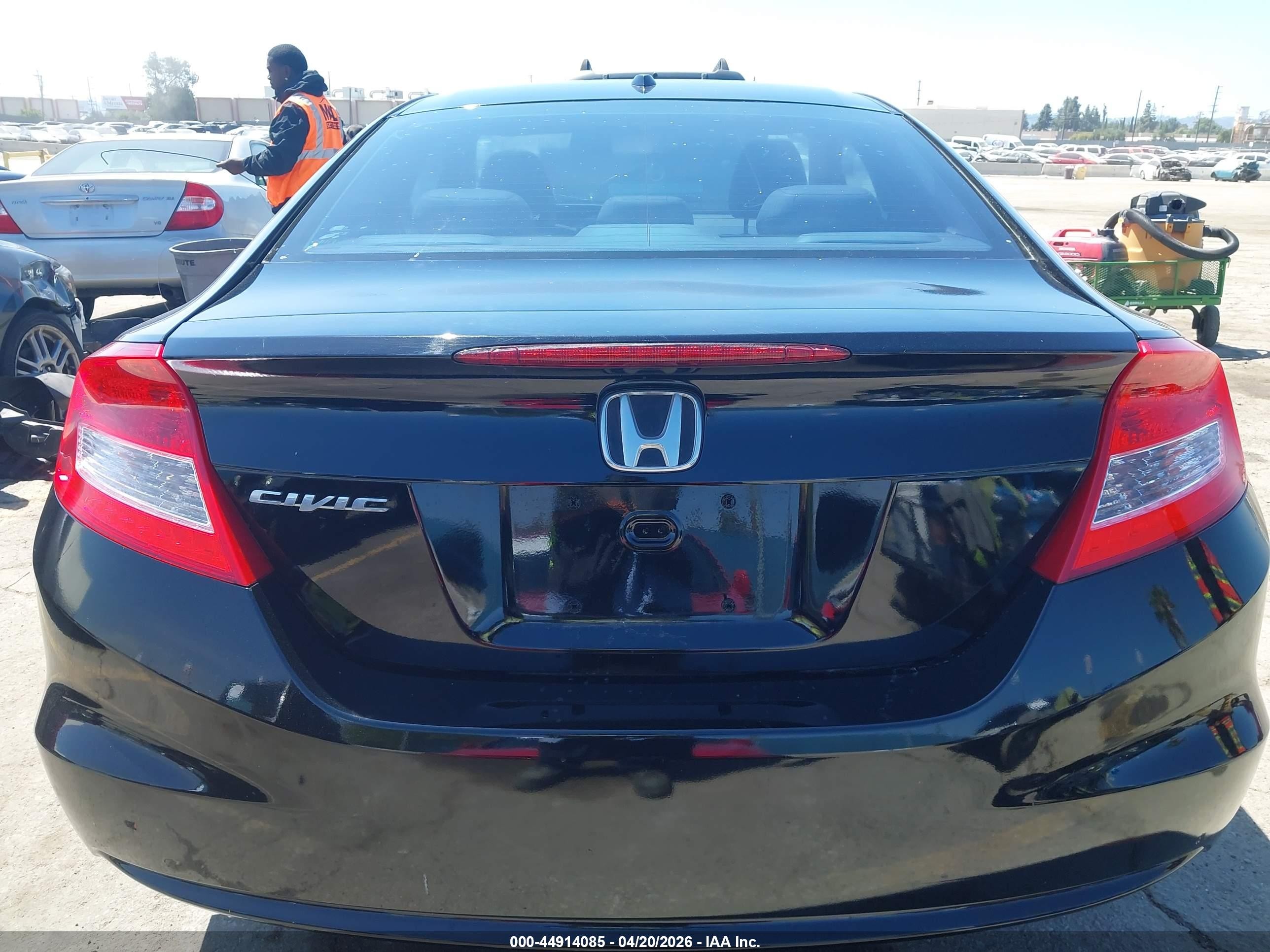 2012 Honda Civic Ex-l Black vin: 2HGFG3B19CH544169