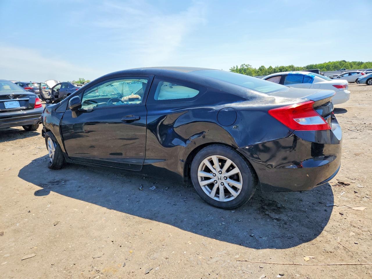 2012 Honda Civic Exl Black vin: 2HGFG3B1XCH522634
