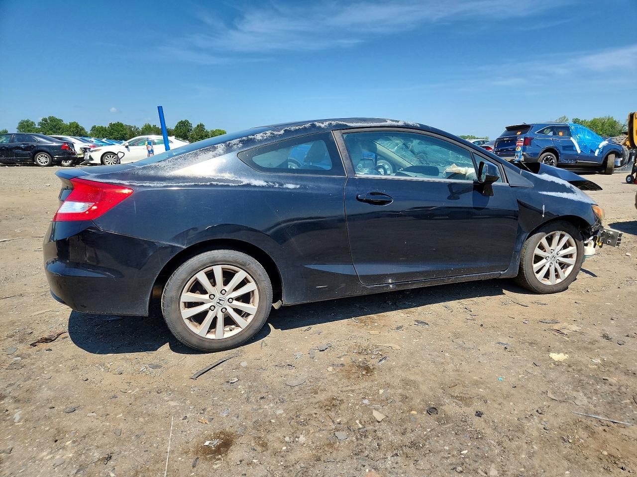 2012 Honda Civic Exl Black vin: 2HGFG3B1XCH522634