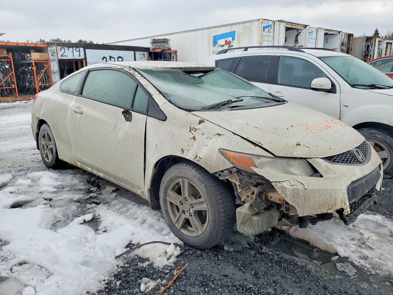 2012 Honda Civic Lx White vin: 2HGFG3B40CH003974