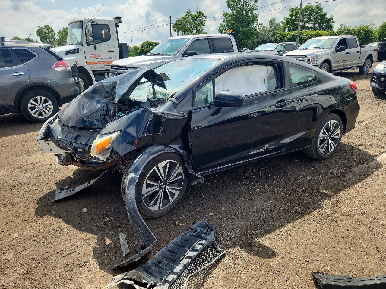 2014 Honda Civic Lx Black vin: 2HGFG3B41EH002979