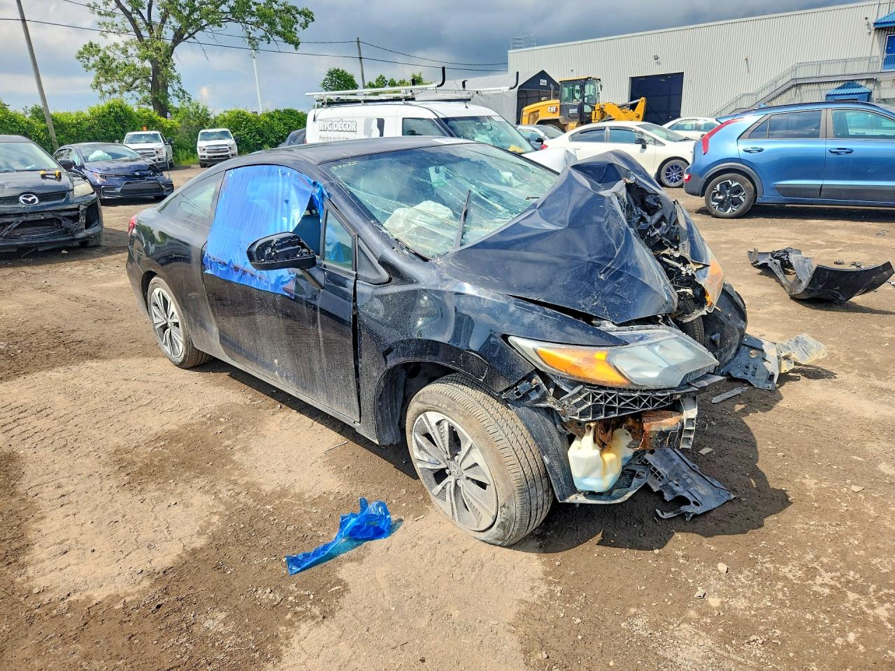 2014 Honda Civic Lx Black vin: 2HGFG3B41EH002979