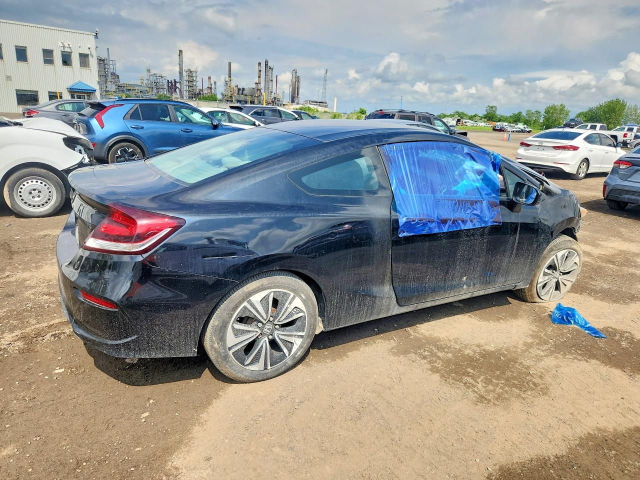 2014 Honda Civic Lx Black vin: 2HGFG3B41EH002979