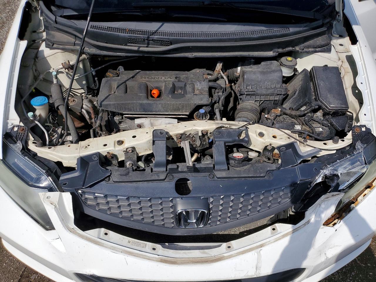 2012 Honda Civic Lx Белый vin: 2HGFG3B43CH006724
