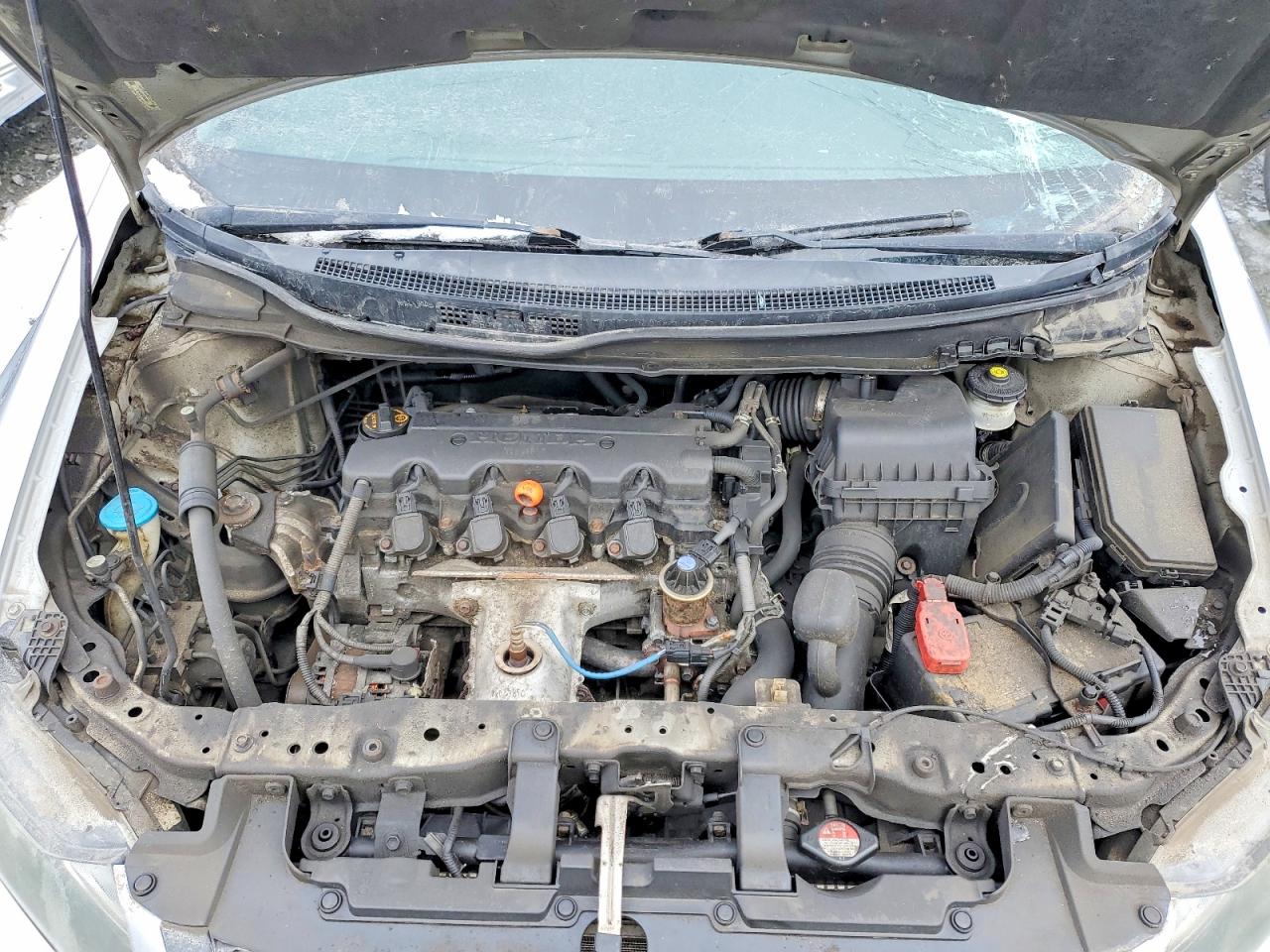2013 Honda Civic Lx Silver vin: 2HGFG3B45DH002918