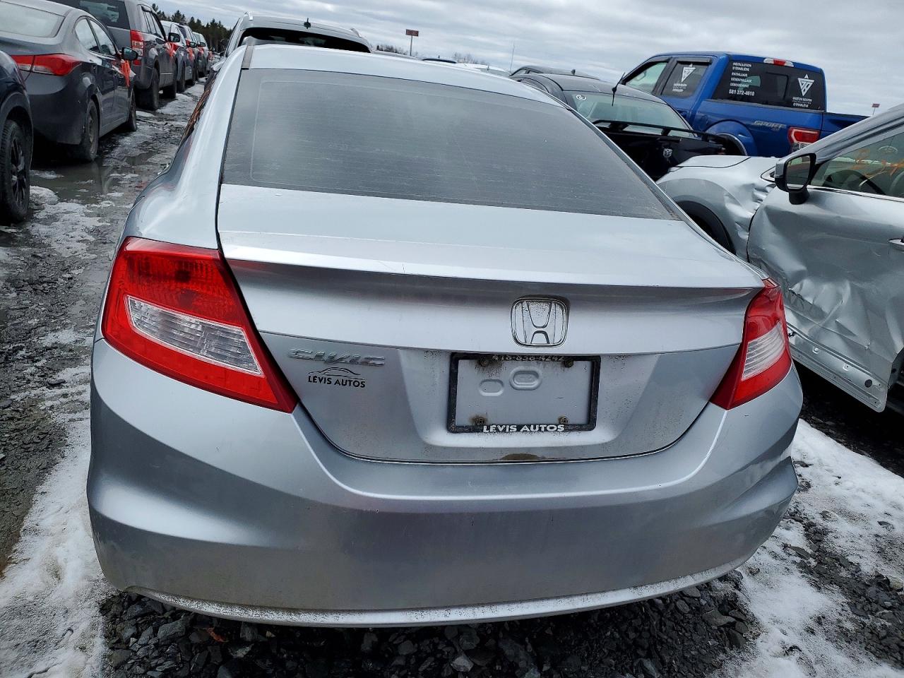 2013 Honda Civic Lx Silver vin: 2HGFG3B45DH002918
