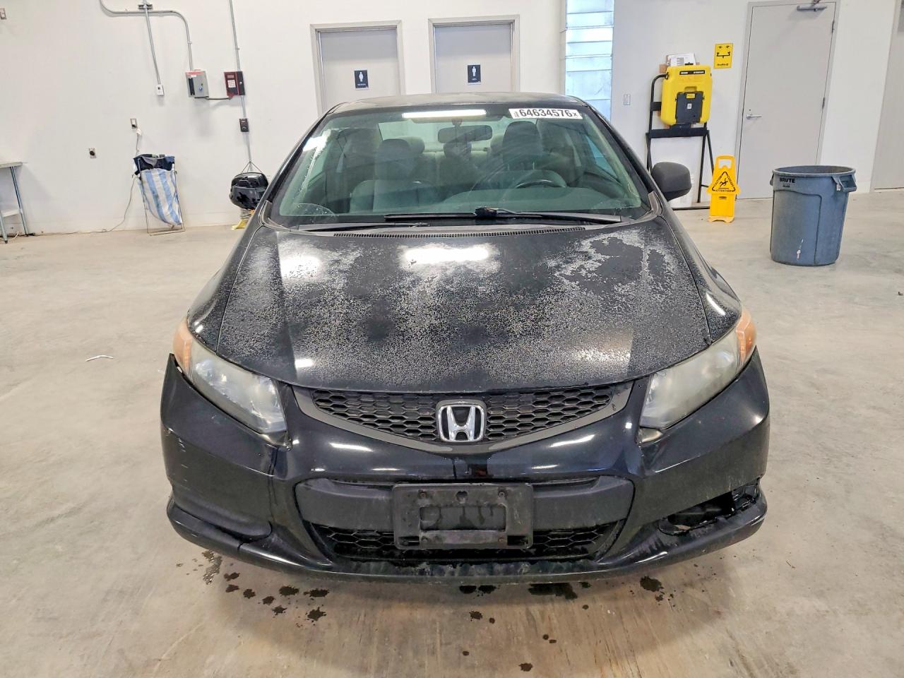 2012 Honda Civic Lx Black vin: 2HGFG3B48CH010185