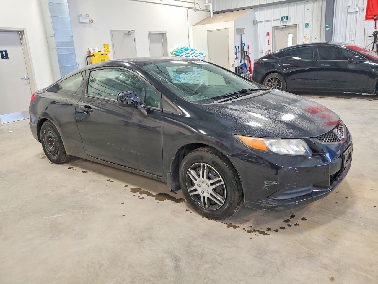 2012 Honda Civic Lx Black vin: 2HGFG3B48CH010185