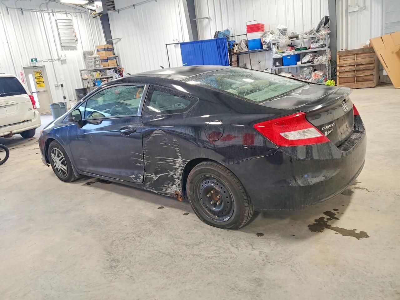 2012 Honda Civic Lx Black vin: 2HGFG3B48CH010185