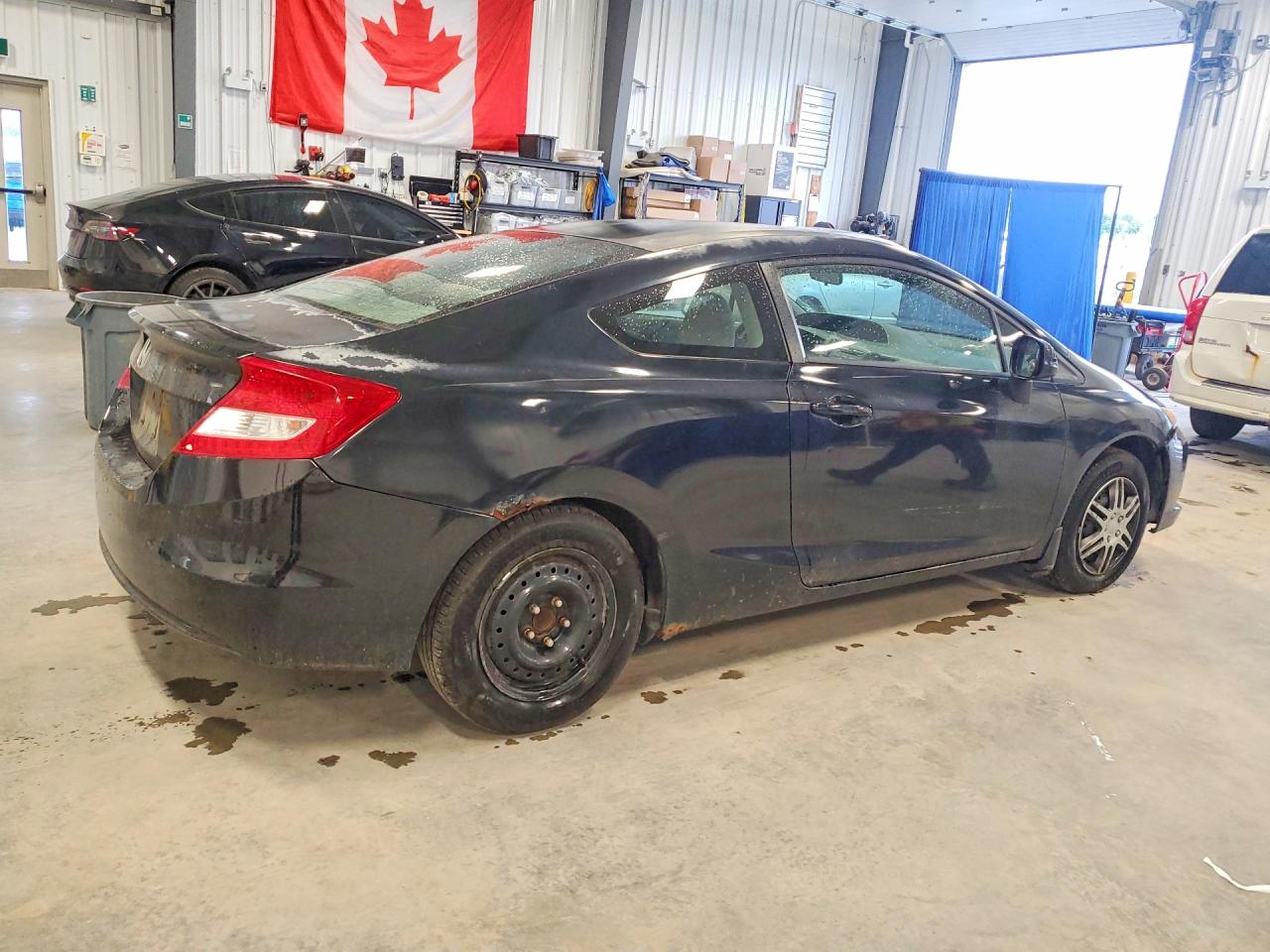 2012 Honda Civic Lx Black vin: 2HGFG3B48CH010185