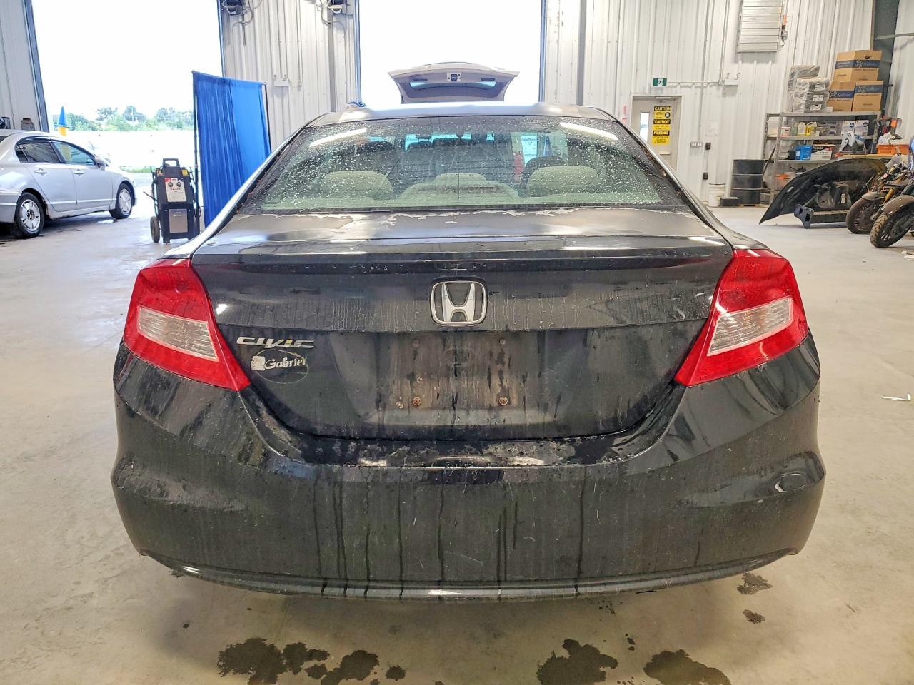 2012 Honda Civic Lx Black vin: 2HGFG3B48CH010185